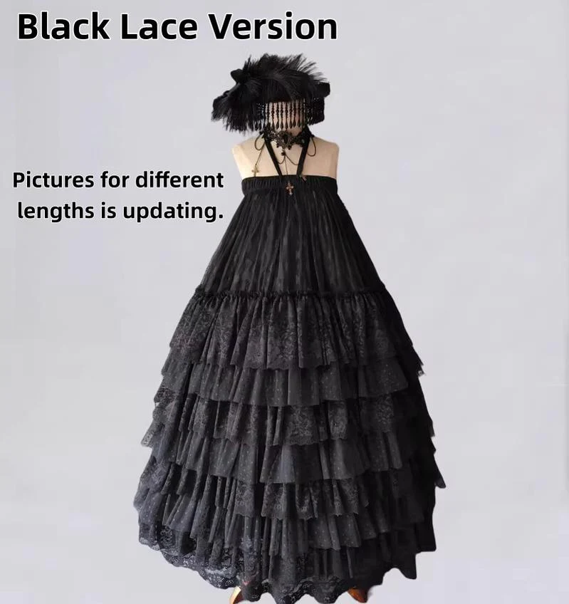 Wedding Lolita Petticoat Princess Underwear Extended Base Skirt - Image 5