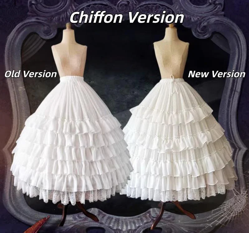 Wedding Lolita Petticoat Princess Underwear Extended Base Skirt - Image 6