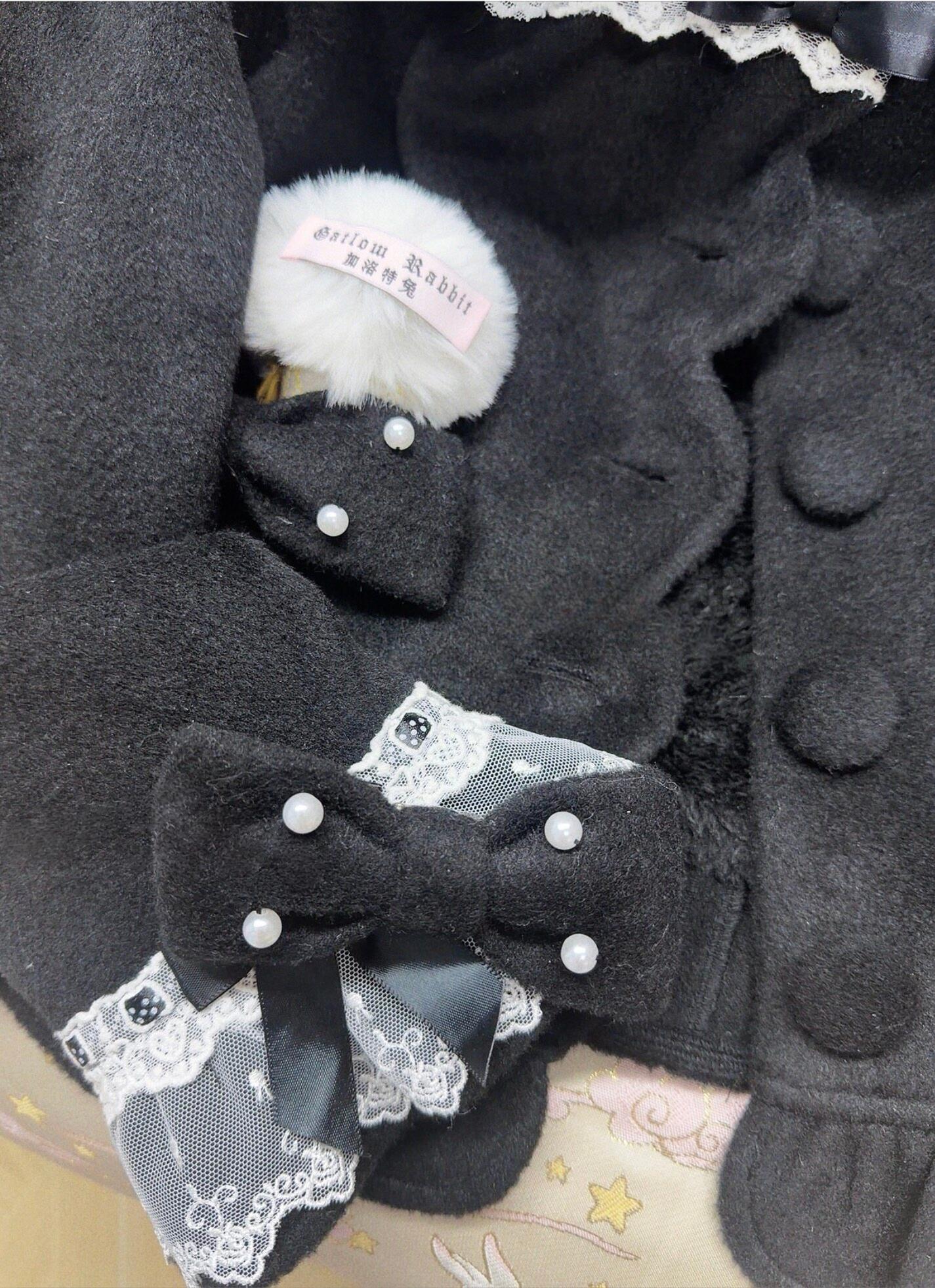 Petal Girl - Loose Sweet Lolita Coat, Detachable Bow - Image 11