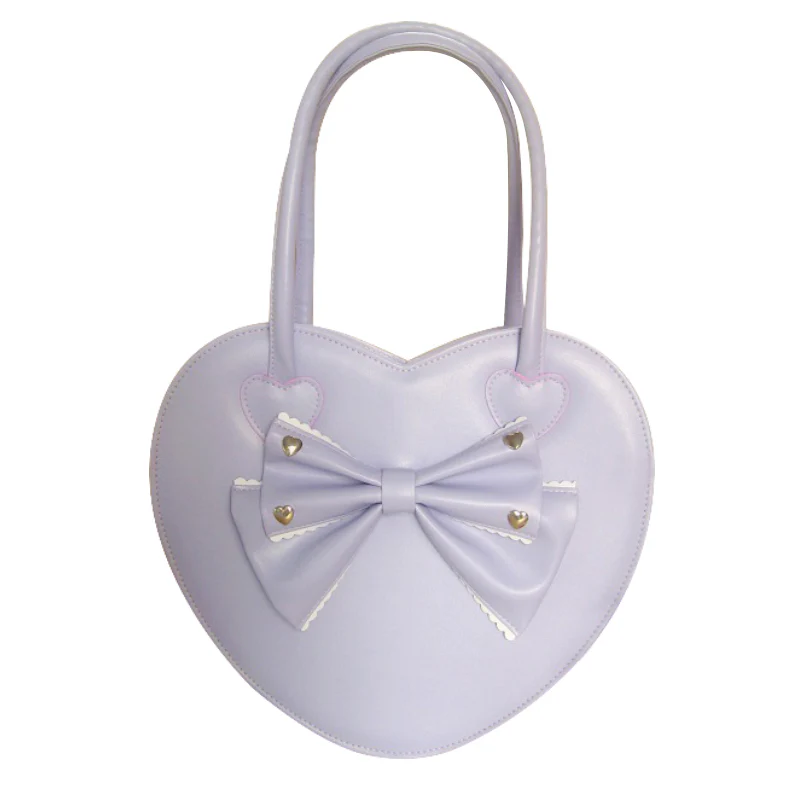 Multicolors Sweet Lolita Bag, Heart Shape - Image 4