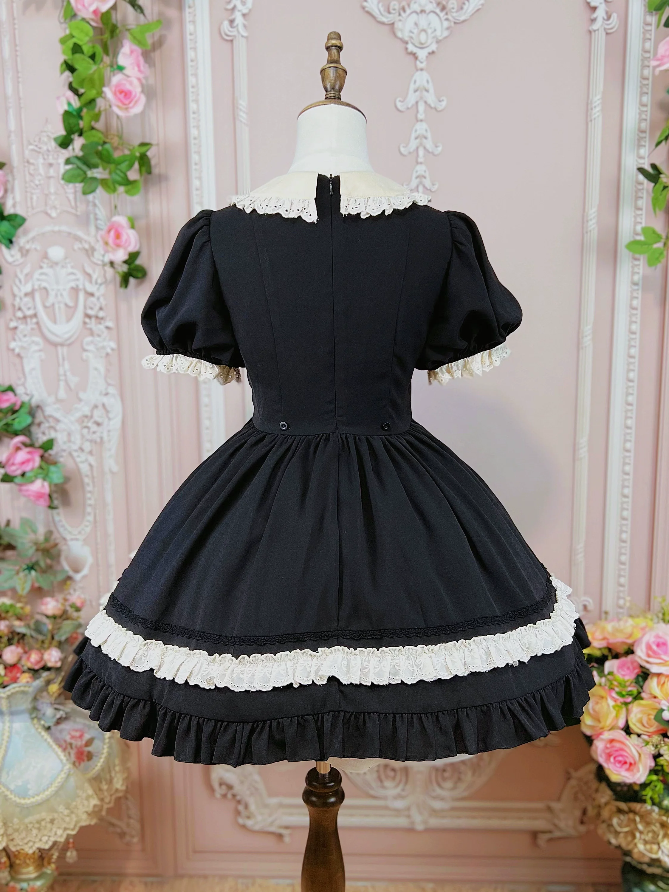 DMFS - Piaget Servant - Maid Lolita OP Dress Vintage Lolita Dress - Image 10