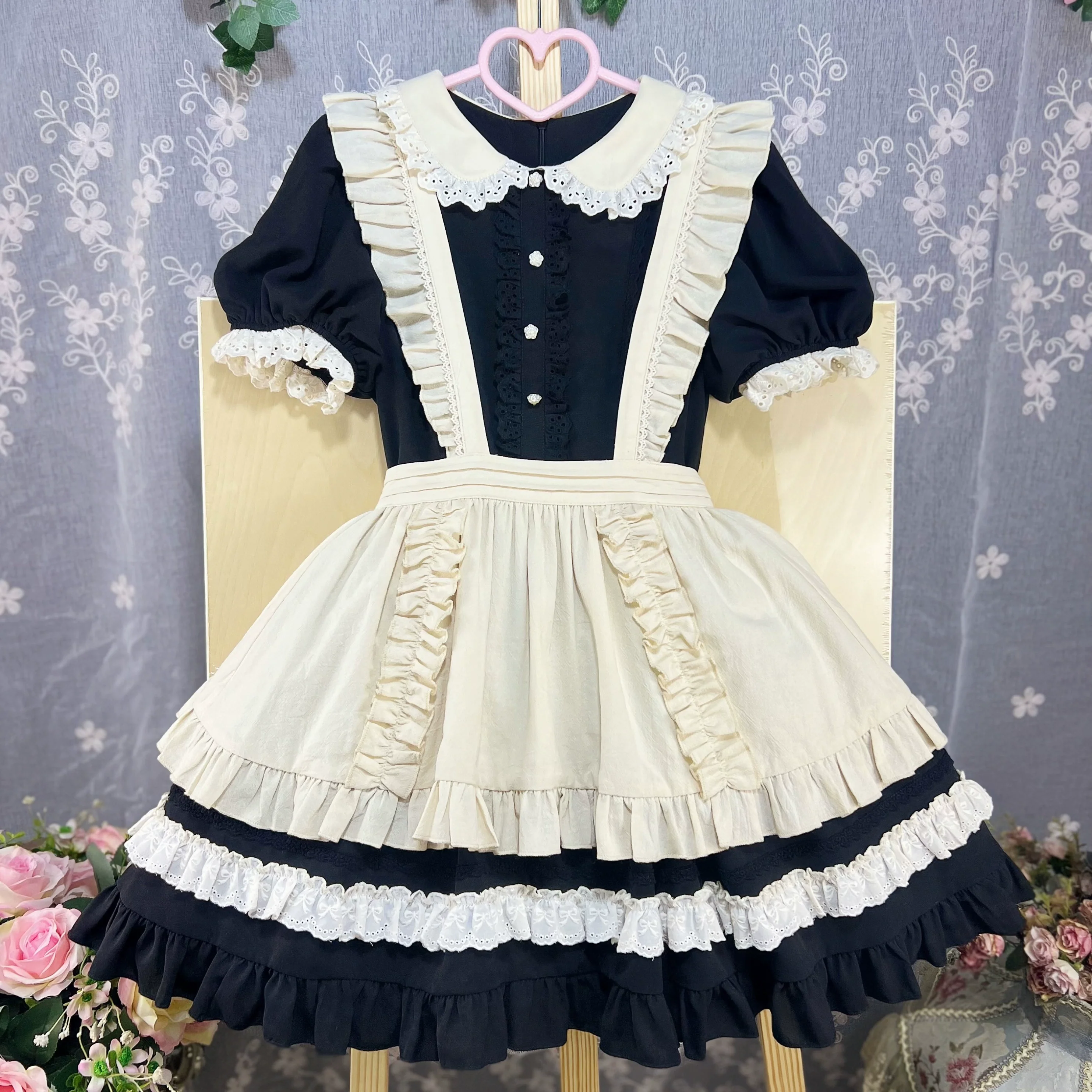 DMFS - Piaget Servant - Maid Lolita OP Dress Vintage Lolita Dress - Image 4