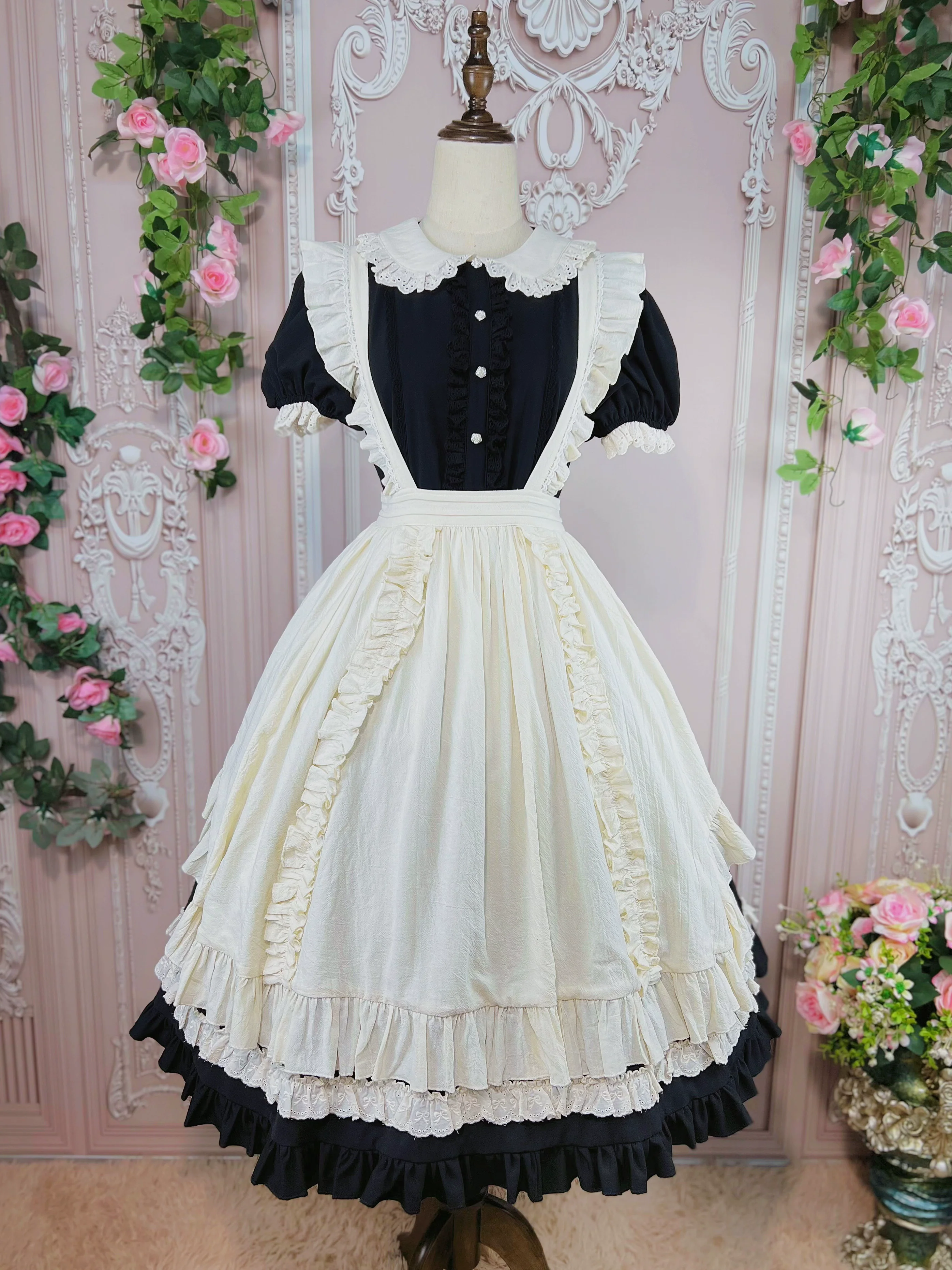 DMFS - Piaget Servant - Maid Lolita OP Dress Vintage Lolita Dress - Image 6
