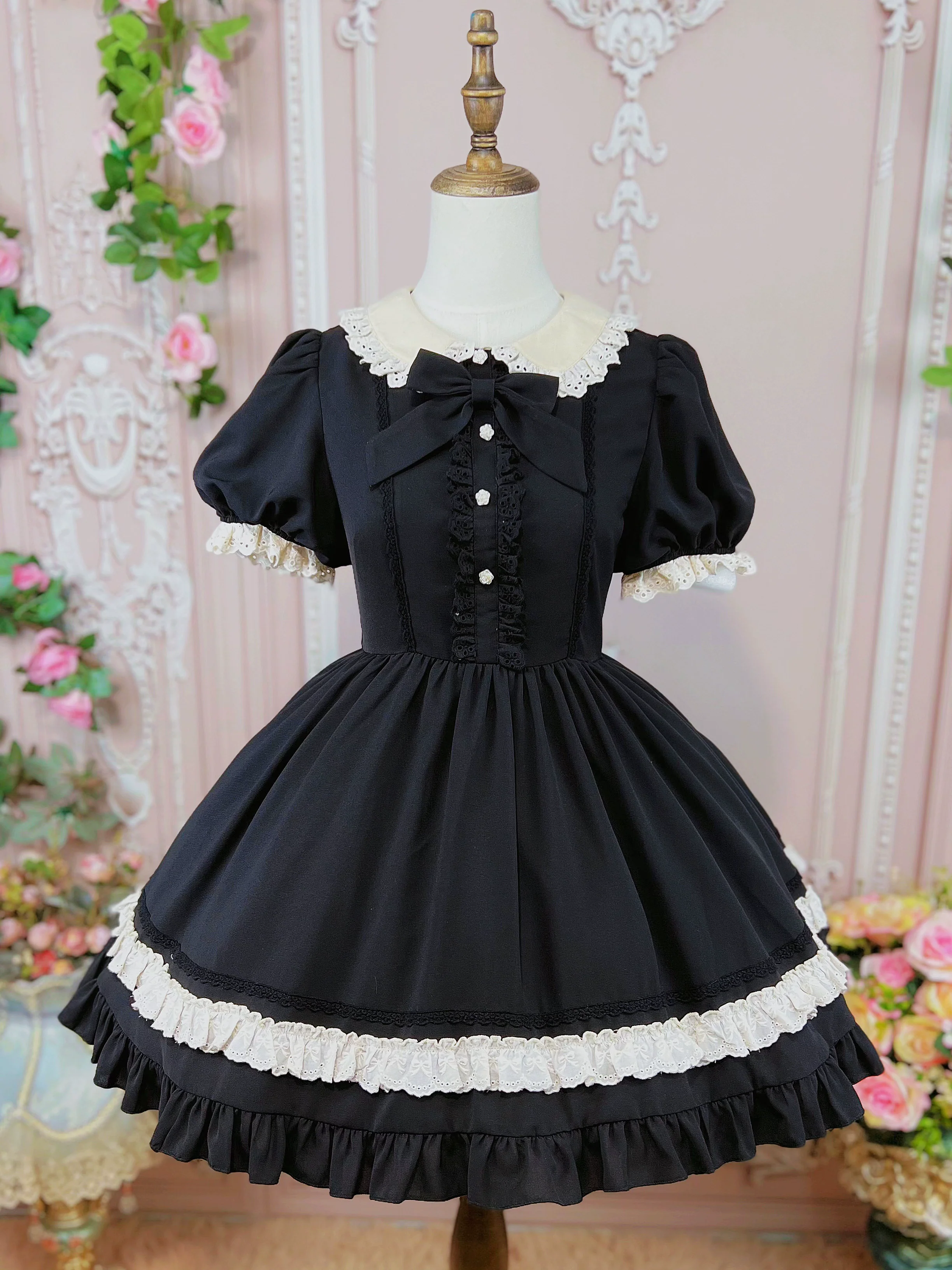DMFS - Piaget Servant - Maid Lolita OP Dress Vintage Lolita Dress - Image 9