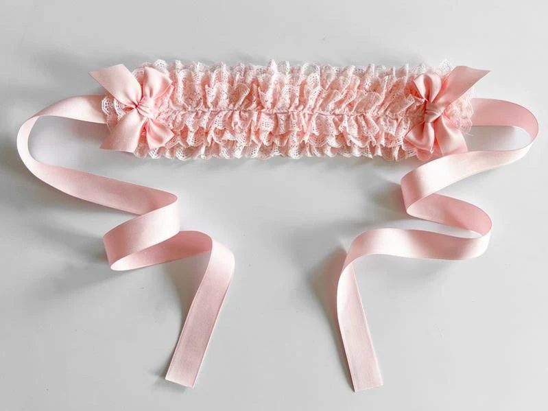 Customized Elegant Lolita Bow Lace KC Headdress - Image 11