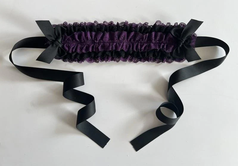 Customized Elegant Lolita Bow Lace KC Headdress - Image 32