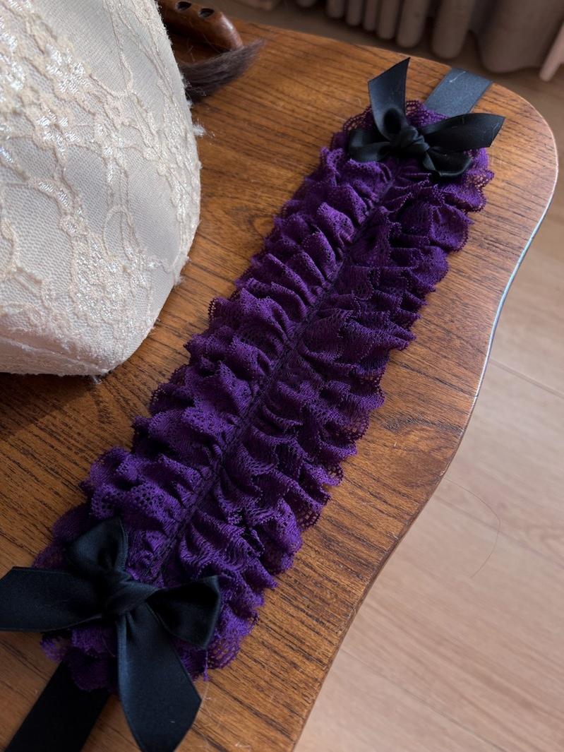 Customized Elegant Lolita Bow Lace KC Headdress - Image 33