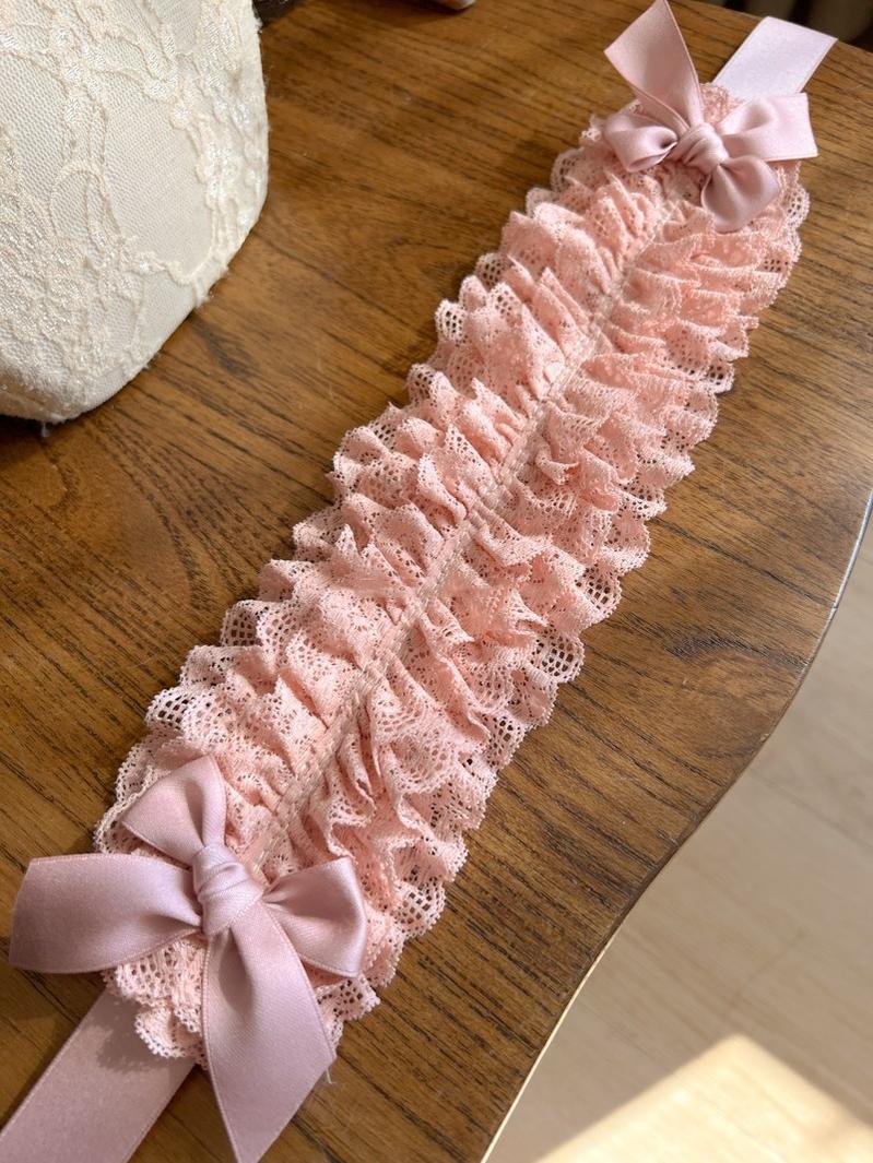 Customized Elegant Lolita Bow Lace KC Headdress - Image 8
