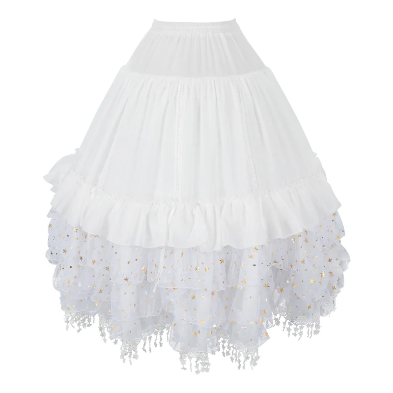Wedding Lolita Adjustable Puffy Hoop Petticoat - Image 5