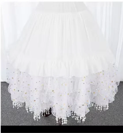 Wedding Lolita Adjustable Puffy Hoop Petticoat - Image 6