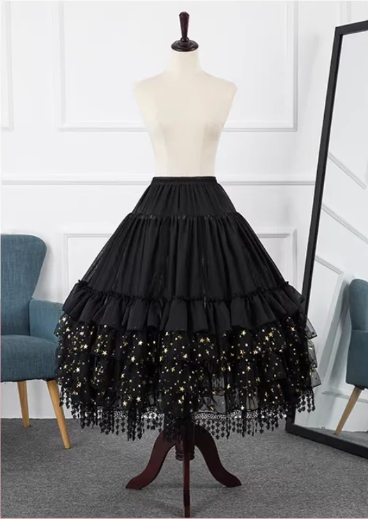 Wedding Lolita Adjustable Puffy Hoop Petticoat - Image 7