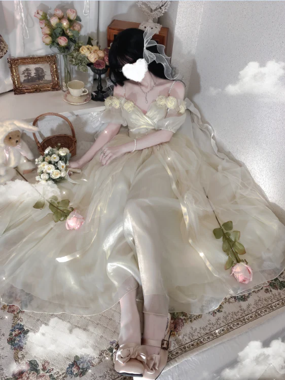 Meowing and fruity - Miss Dael Fairy Lolita OP Dress - Image 13