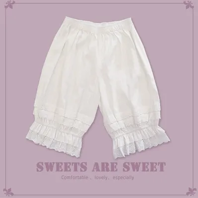 Daily Cotton Lolita Bloomer, Cute Underwear - Image 3