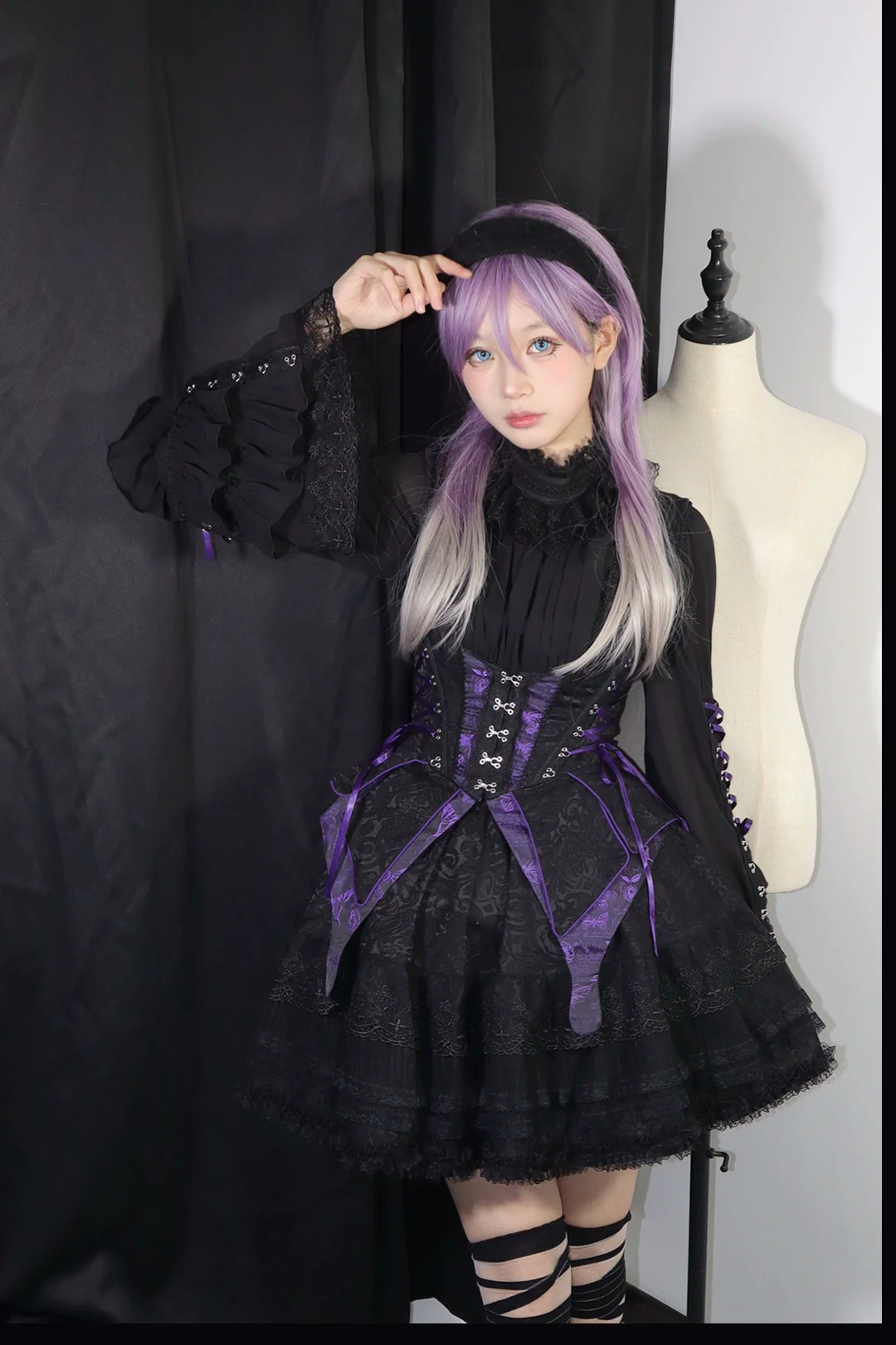 Herbarium - Gothic Lolita Skirt Set Vest Blouse Multicolors - Image 10