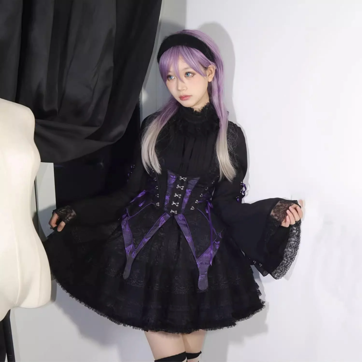 Herbarium - Gothic Lolita Skirt Set Vest Blouse Multicolors - Image 11