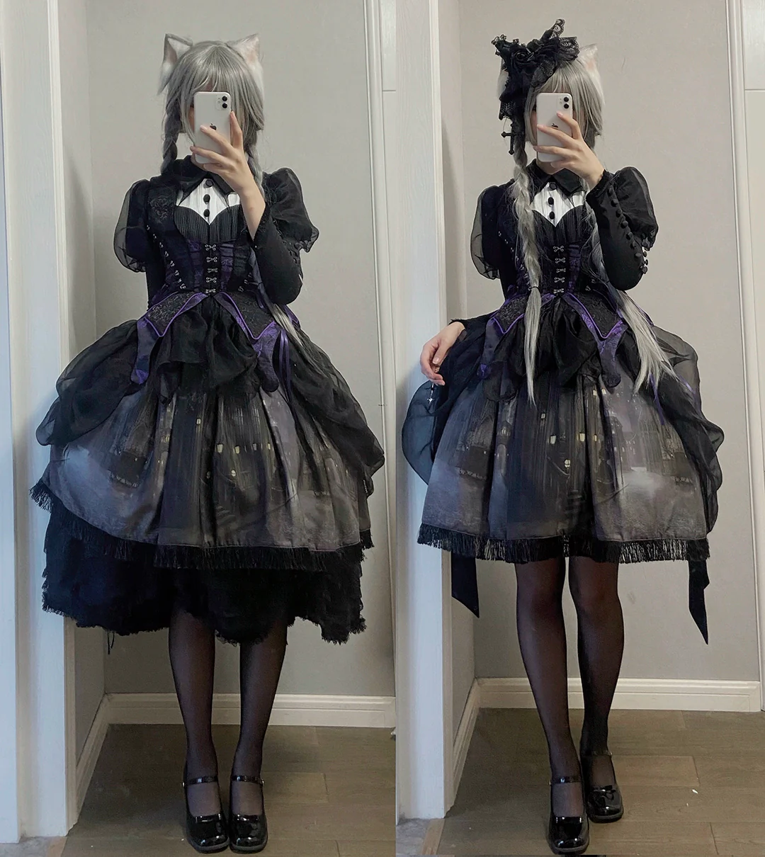 Herbarium - Gothic Lolita Skirt Set Vest Blouse Multicolors - Image 14