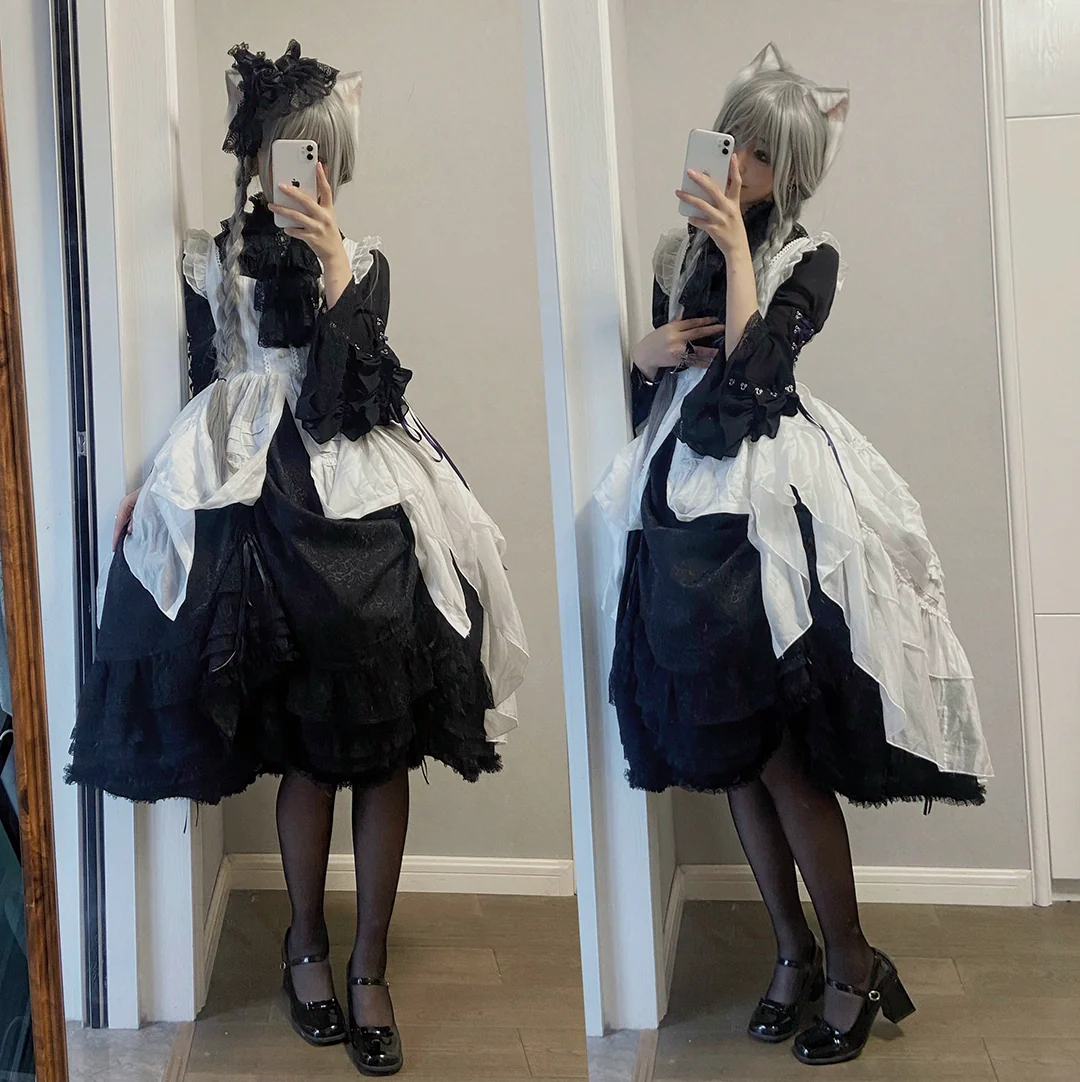 Herbarium - Gothic Lolita Skirt Set Vest Blouse Multicolors - Image 15