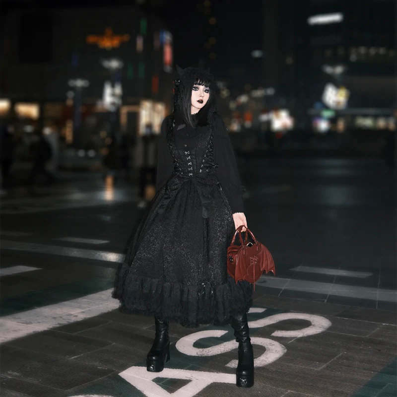 Herbarium - Gothic Lolita Skirt Set Vest Blouse Multicolors - Image 19