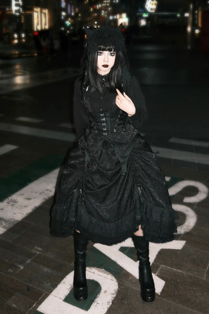 Herbarium - Gothic Lolita Skirt Set Vest Blouse Multicolors - Image 20