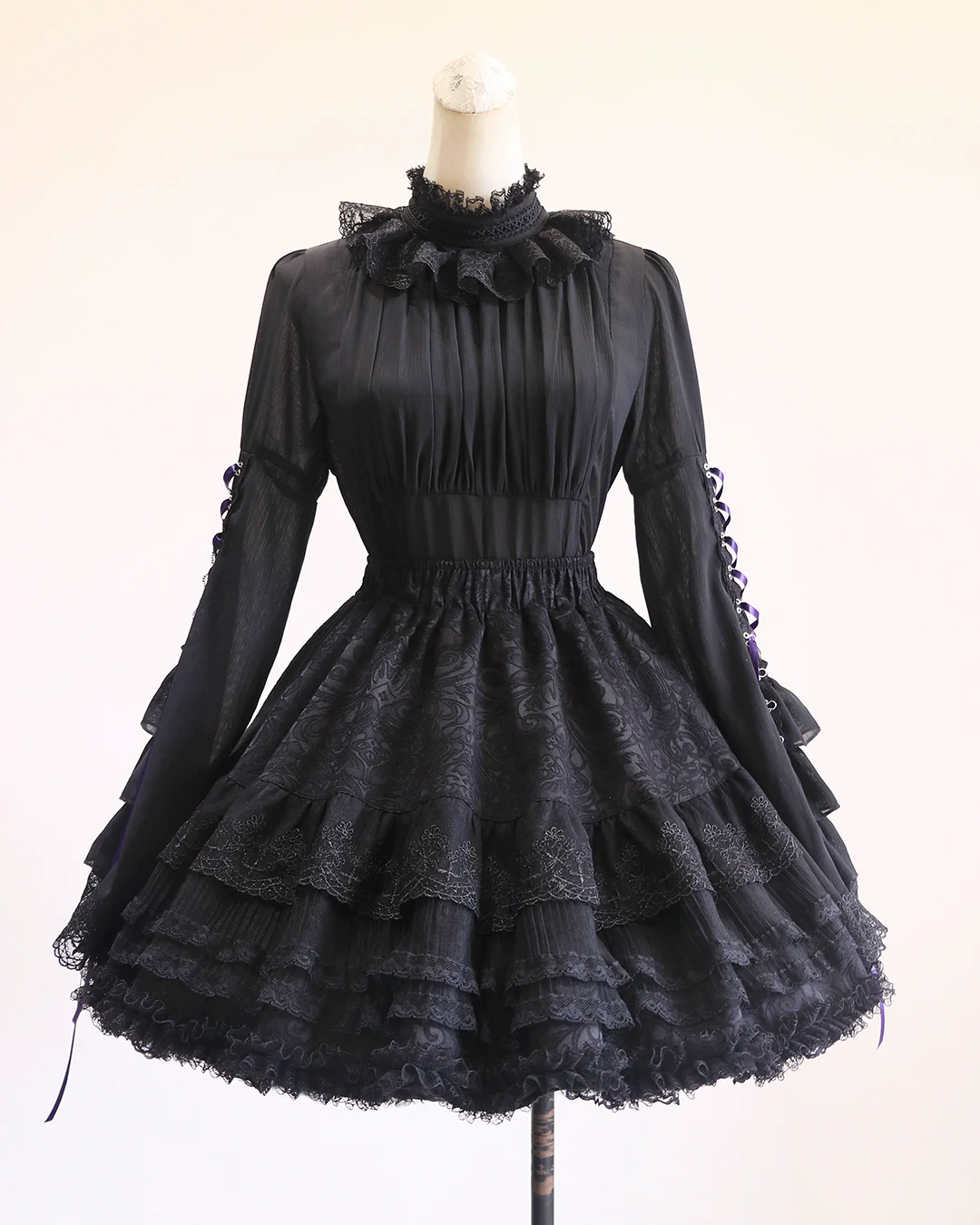 Herbarium - Gothic Lolita Skirt Set Vest Blouse Multicolors - Image 24