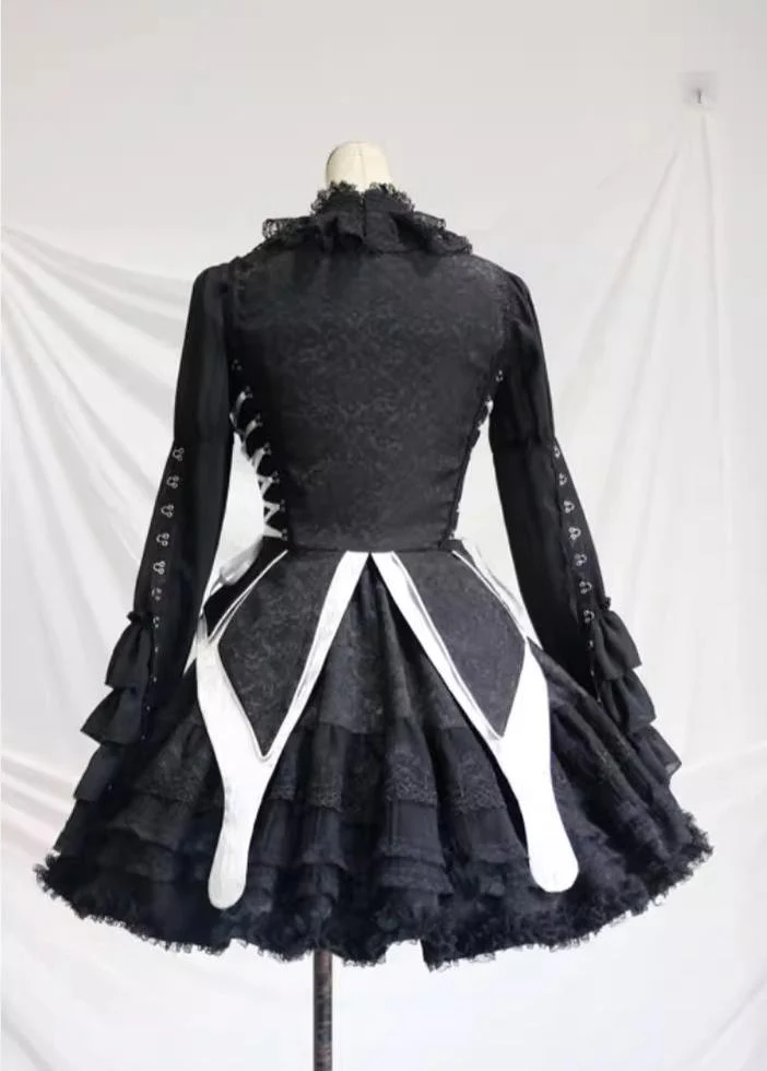 Herbarium - Gothic Lolita Skirt Set Vest Blouse Multicolors - Image 27