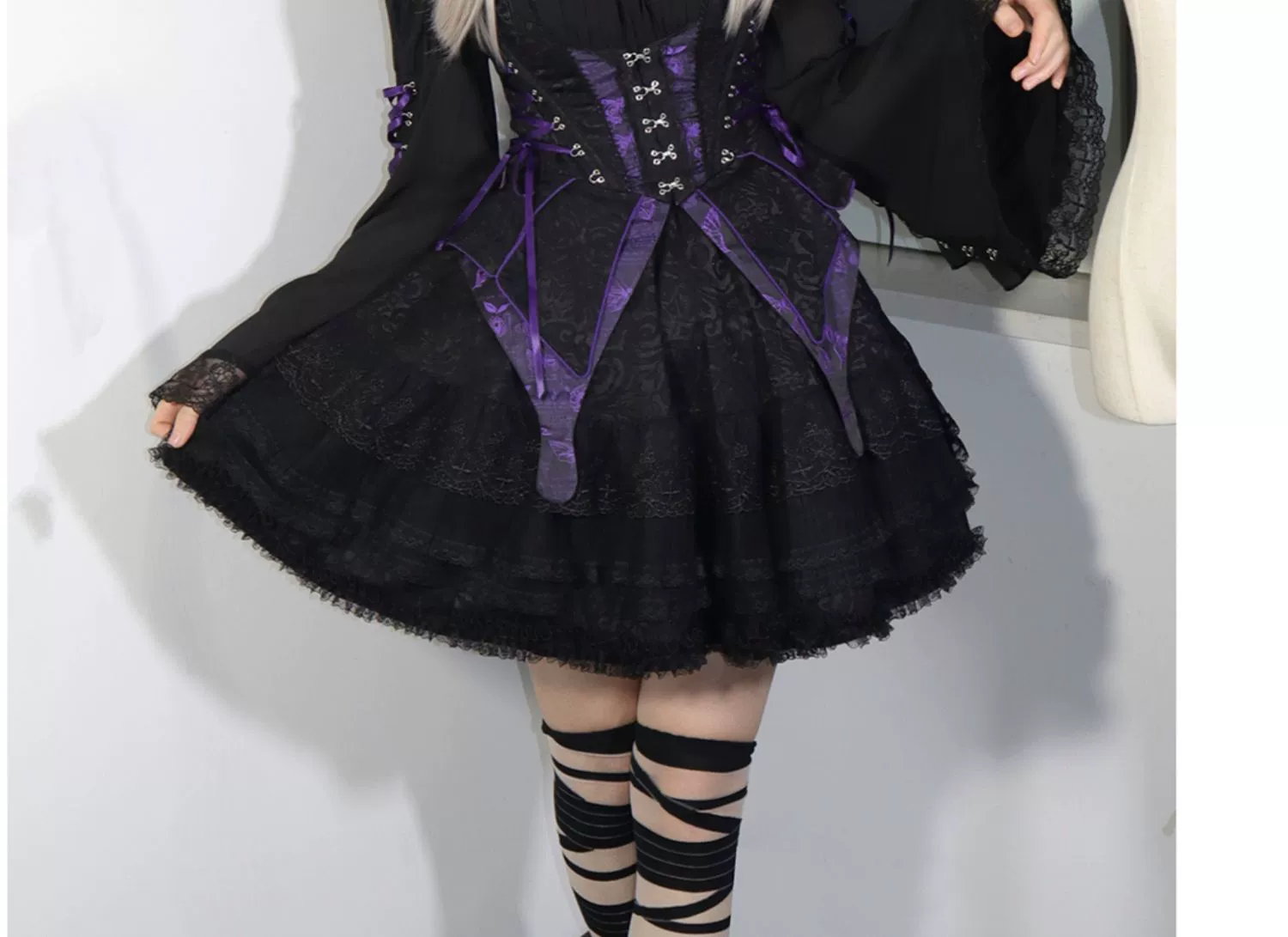 Herbarium - Gothic Lolita Skirt Set Vest Blouse Multicolors - Image 37