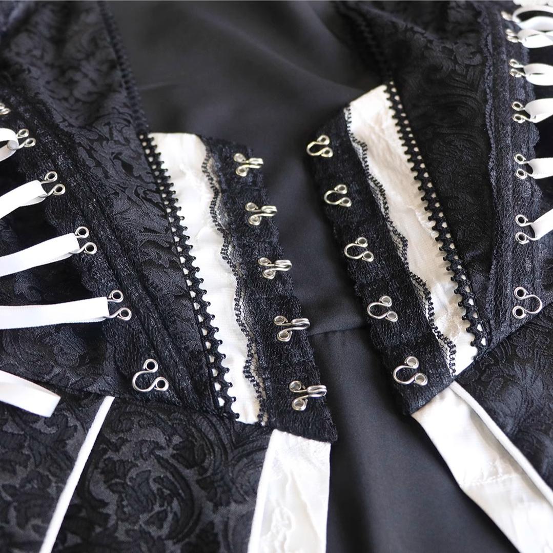Herbarium - Gothic Lolita Skirt Set Vest Blouse Multicolors - Image 40