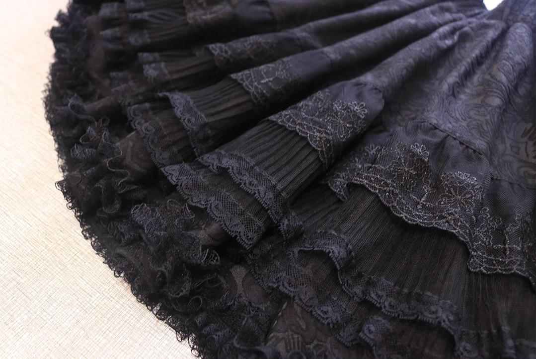 Herbarium - Gothic Lolita Skirt Set Vest Blouse Multicolors - Image 45