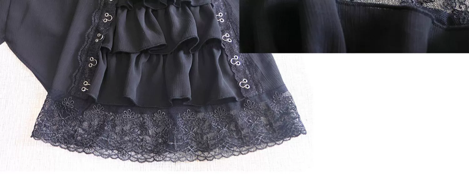 Herbarium - Gothic Lolita Skirt Set Vest Blouse Multicolors - Image 49