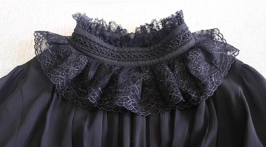 Herbarium - Gothic Lolita Skirt Set Vest Blouse Multicolors - Image 50