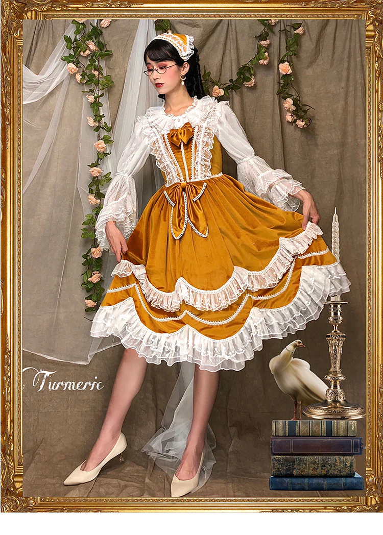 Plus Size Lolita Princess Sleeve Blouse - Image 4