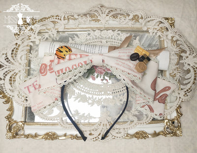 Chocolate Daily Lolita Bow KC Brooch - Image 13