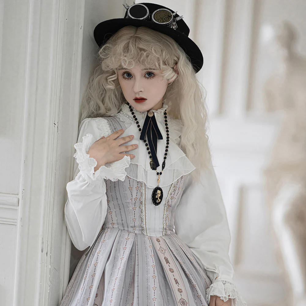 Demon Hunter's Diary - Lolita Accessories Hat KC Necklace Brooch Waistband - Image 15