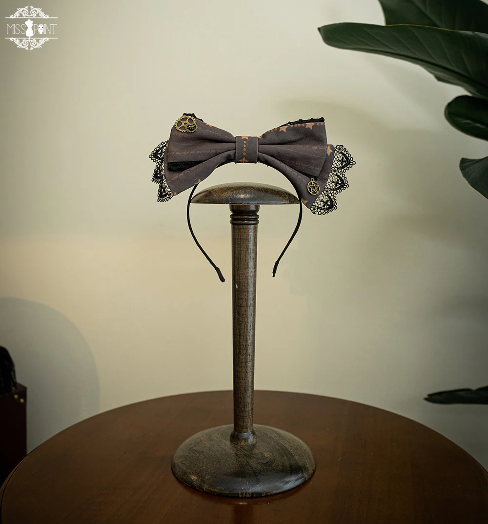Demon Hunter's Diary - Lolita Accessories Hat KC Necklace Brooch Waistband - Image 17