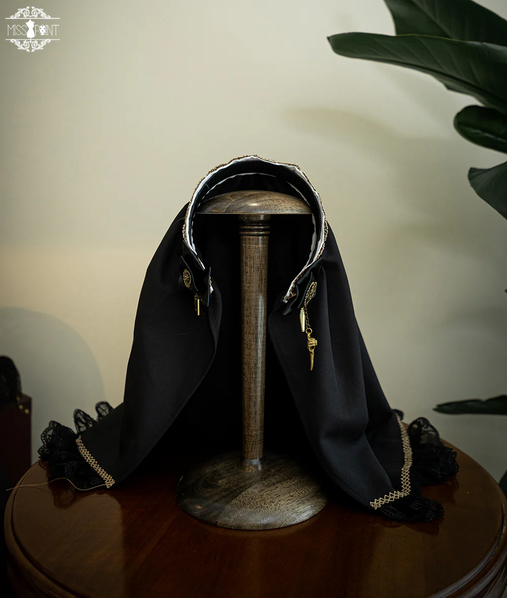 Demon Hunter's Diary - Lolita Accessories Hat KC Necklace Brooch Waistband - Image 27