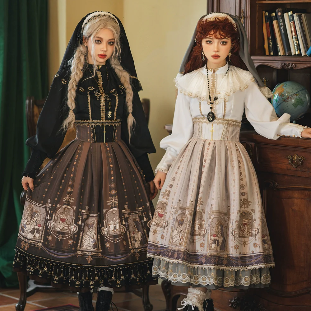 Demon Hunter's Diary - Lolita Accessories Hat KC Necklace Brooch Waistband - Image 3