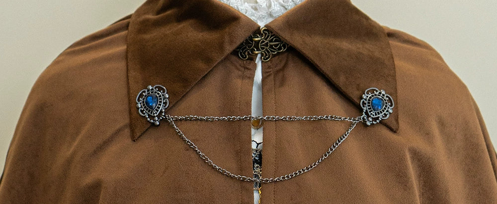 Demon Hunter's Diary - Lolita Accessories Hat KC Necklace Brooch Waistband - Image 36