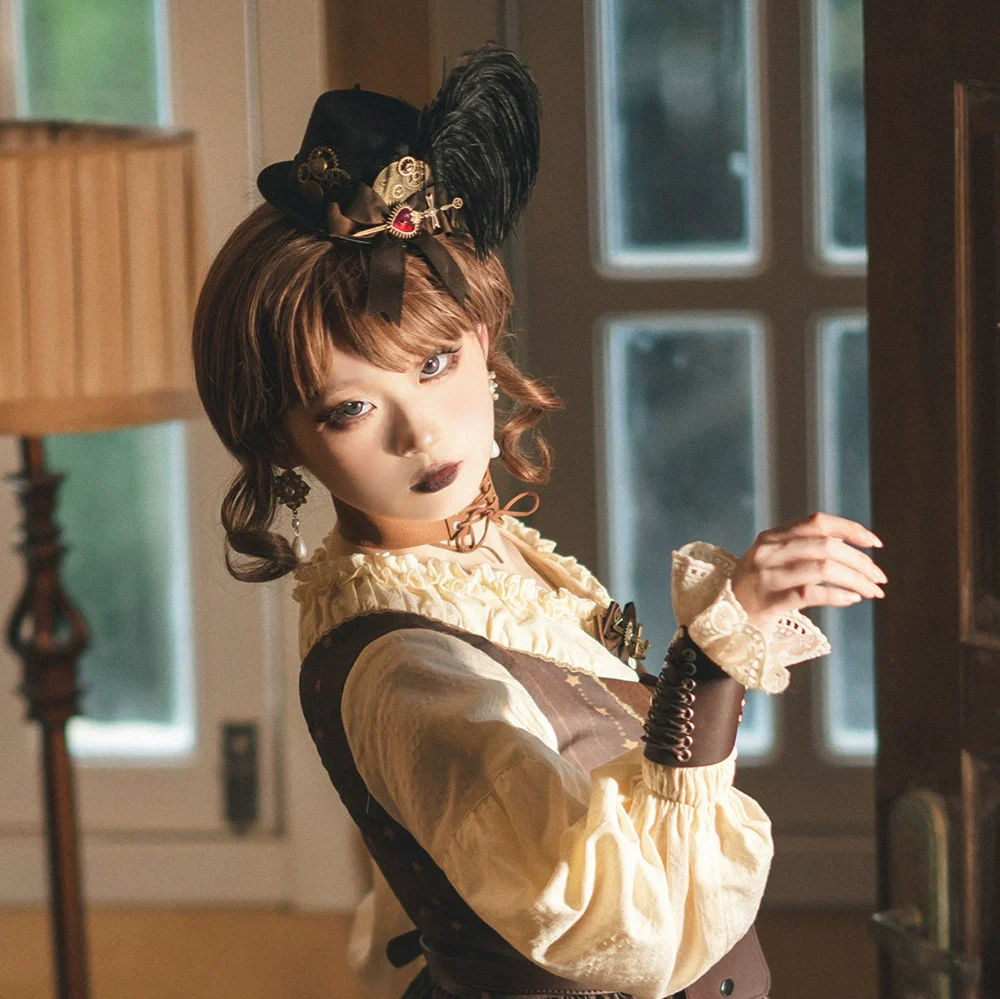 Demon Hunter's Diary - Lolita Accessories Hat KC Necklace Brooch Waistband - Image 9