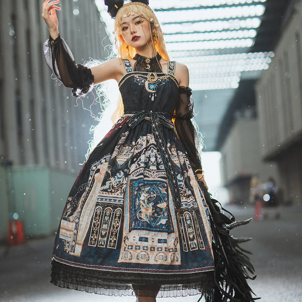 Miss point - Dusk Bester - Egyptian Casual Lolita JSK - Image 5