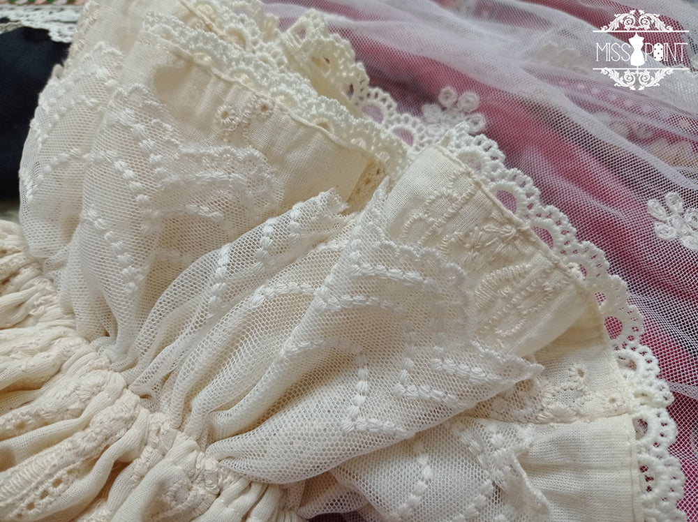 Rich Hymn - Lolita Bavarian Cotton Embroidered Blouse - Image 37