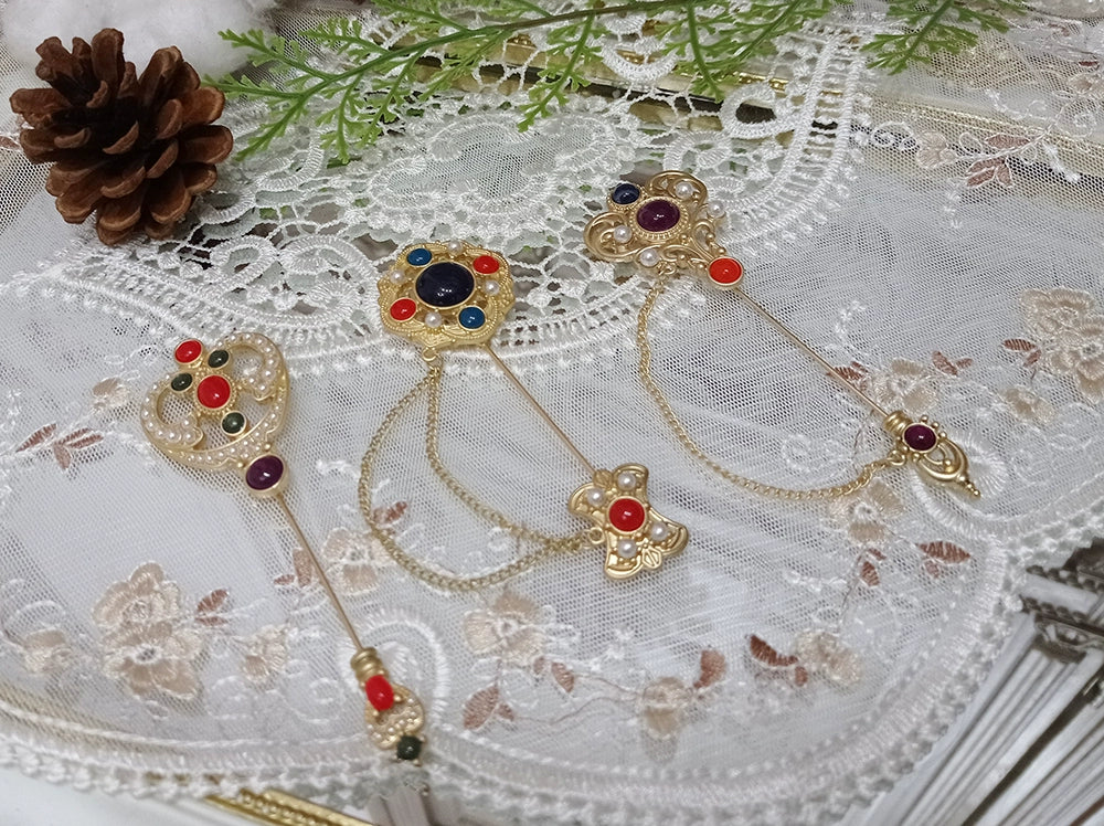Rose Doll - Elegant Lolita Brooch Lolita Lapel Pin Multicolors - Image 14
