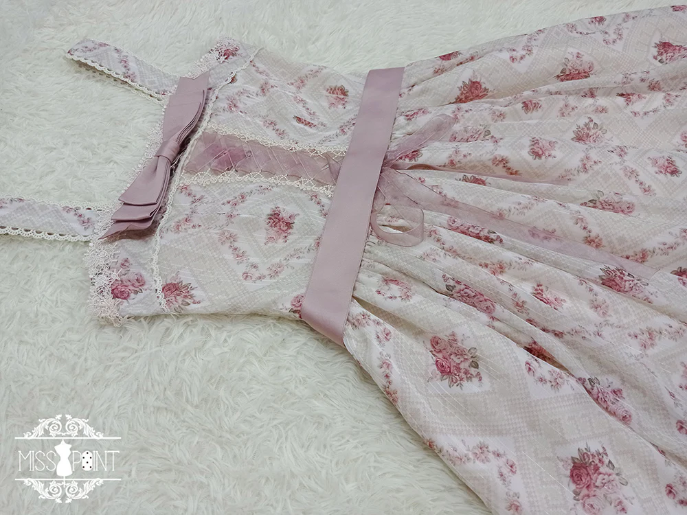 Woody Rose - Elegant Floral Lolita JSK Dress - Image 15