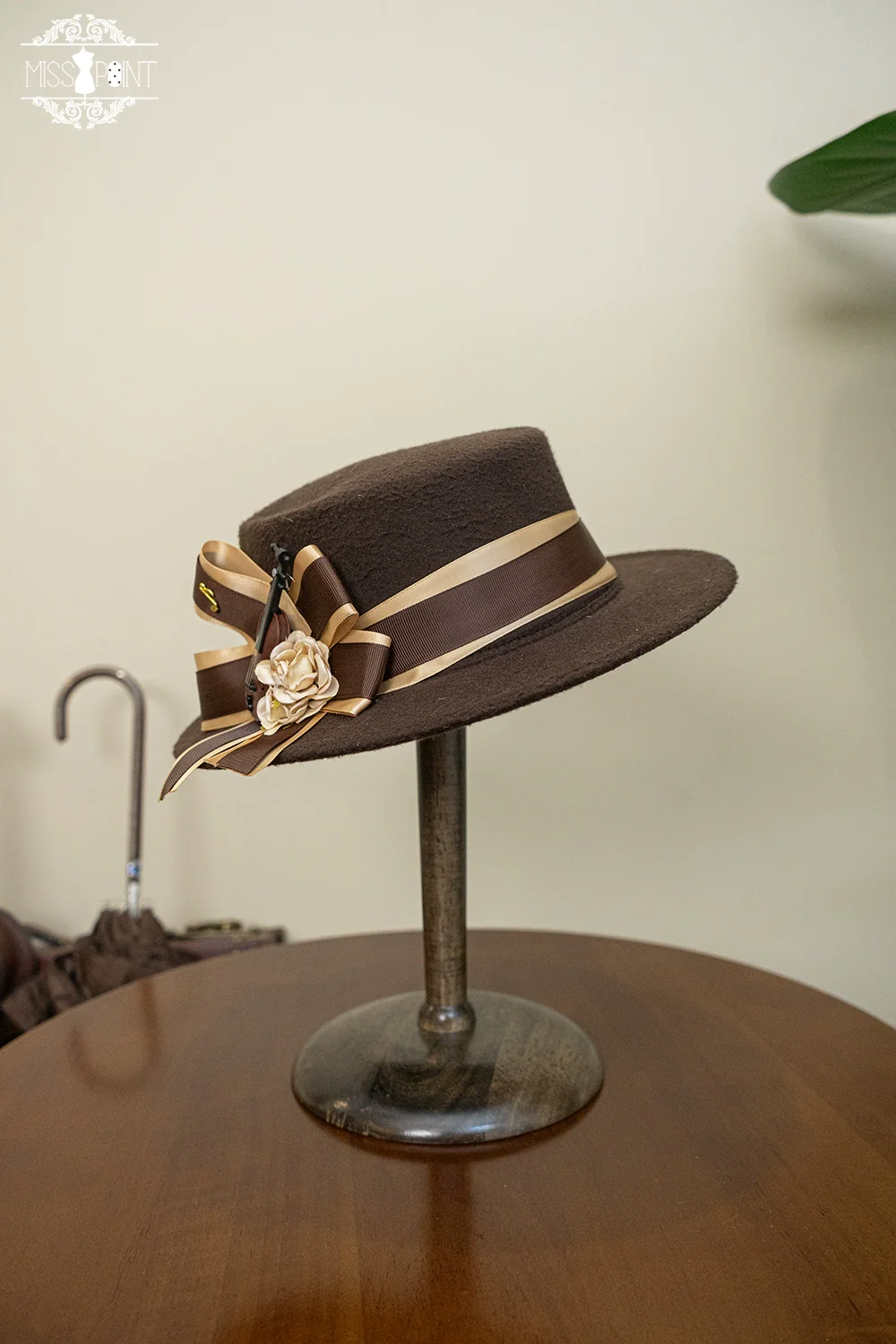Elegant Lolita Top Hat - Golden Movement Lolita Hat - Image 13