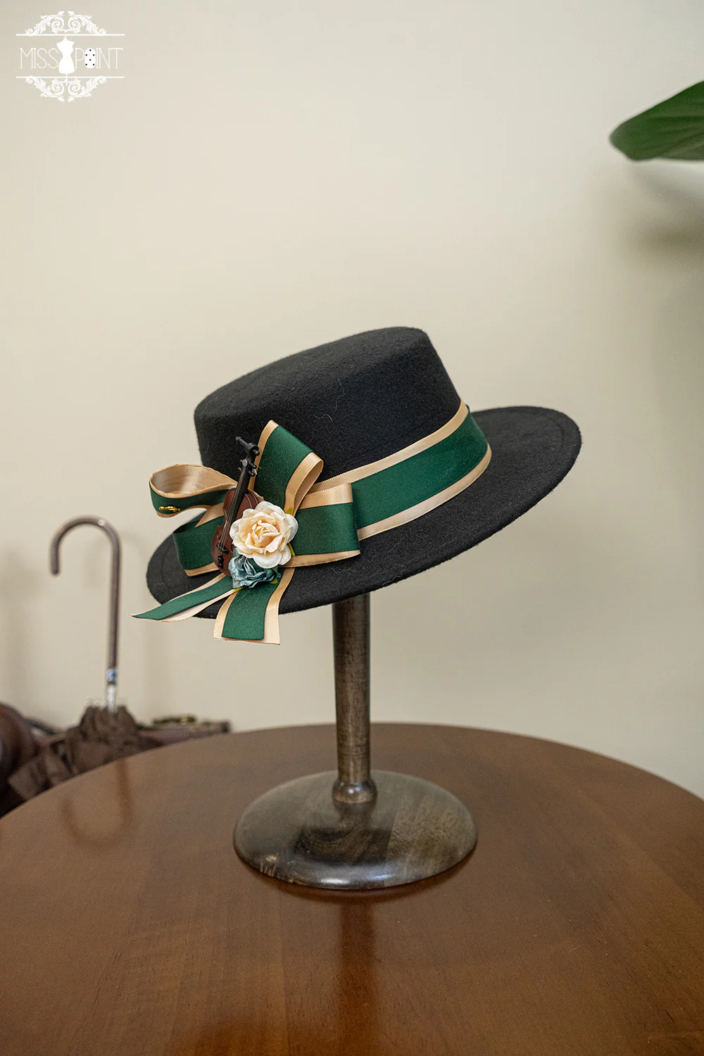 Elegant Lolita Top Hat - Golden Movement Lolita Hat - Image 14