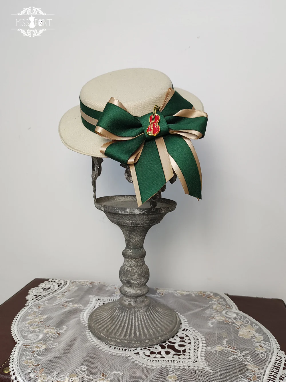 Elegant Lolita Top Hat - Golden Movement Lolita Hat - Image 17