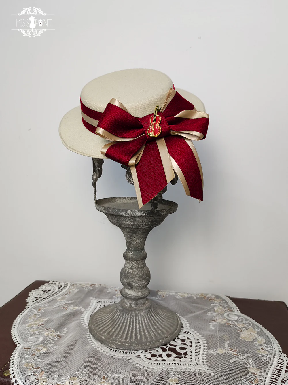 Elegant Lolita Top Hat - Golden Movement Lolita Hat - Image 19