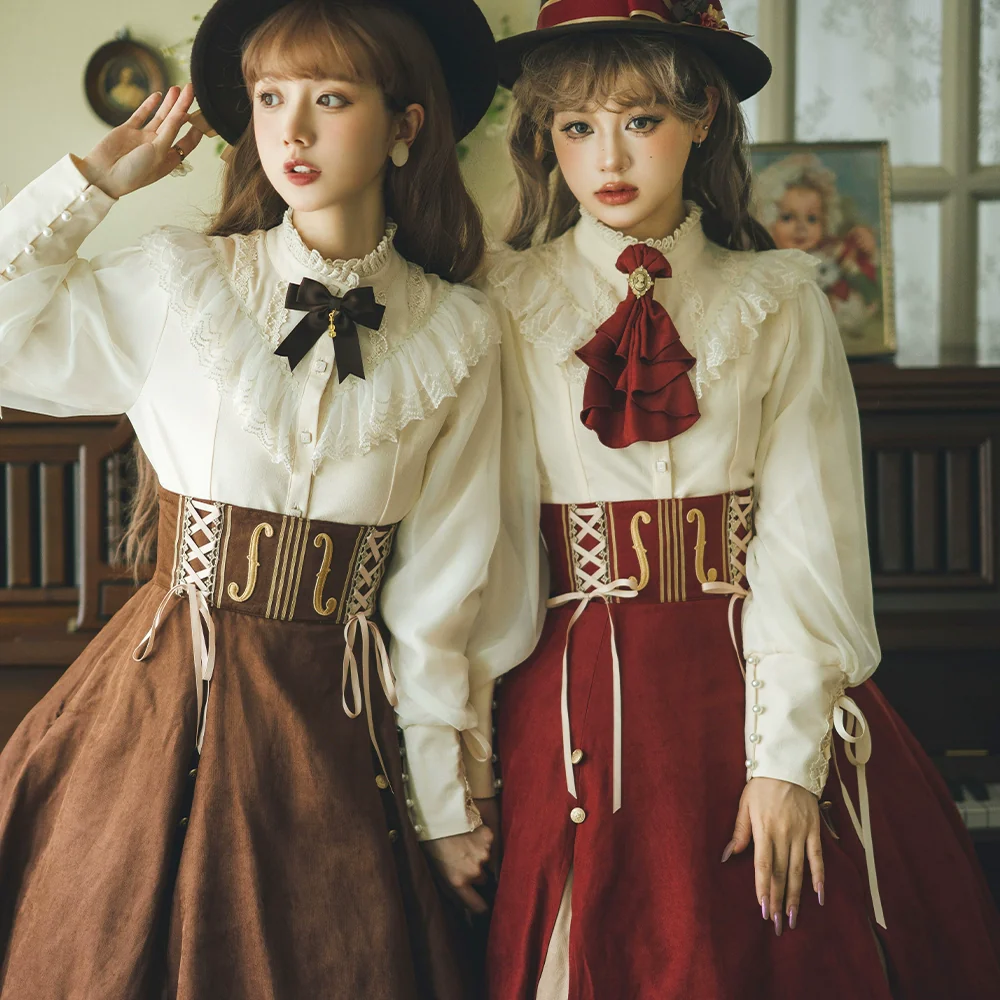 Elegant Lolita Top Hat - Golden Movement Lolita Hat - Image 8