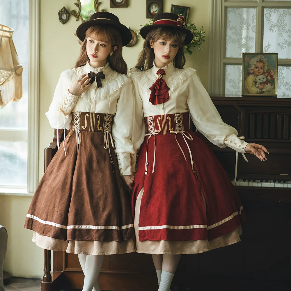 Elegant Lolita Top Hat - Golden Movement Lolita Hat - Image 9