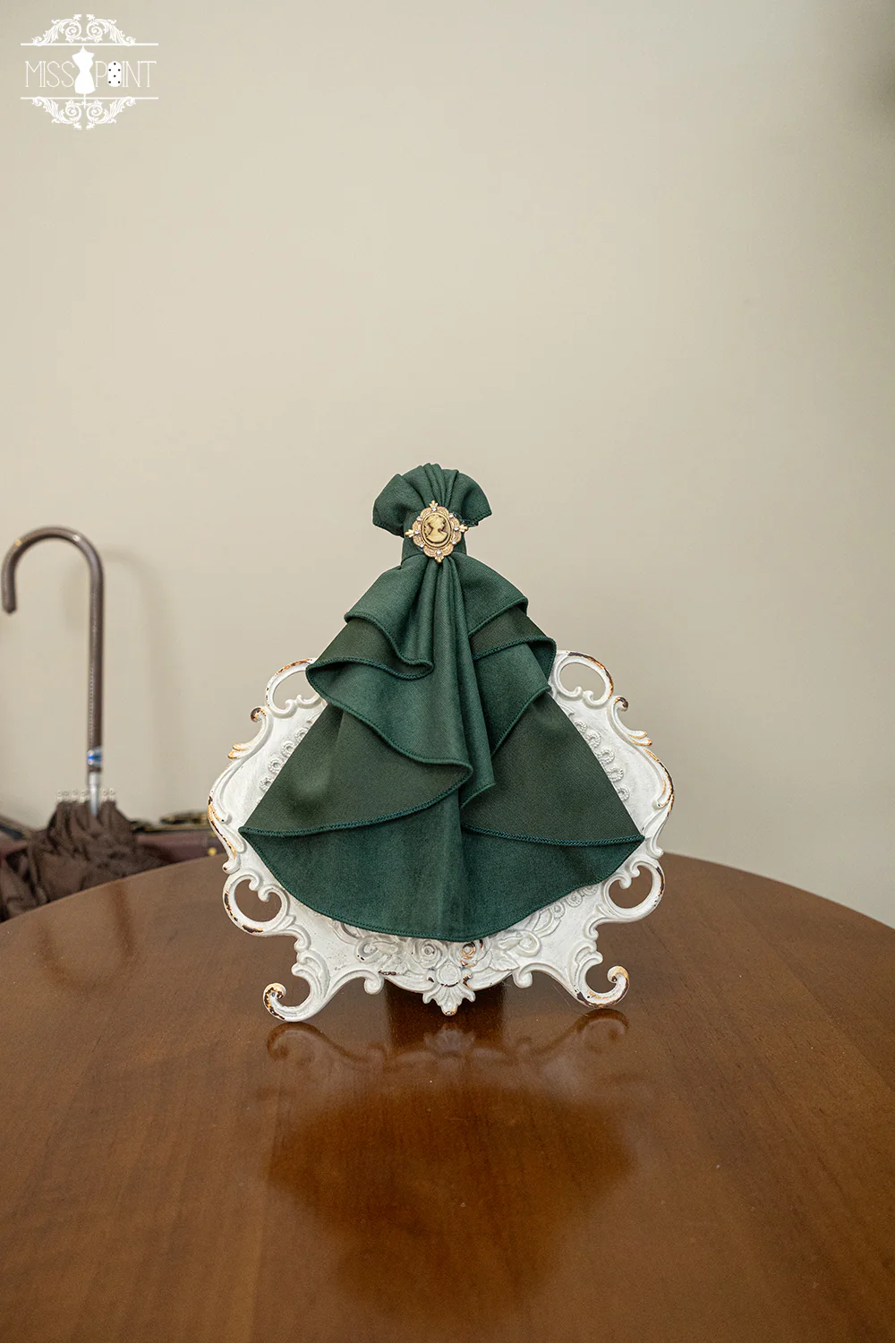 Golden Movement - Lolita Accessory Brooch Bow Tie KC - Image 7