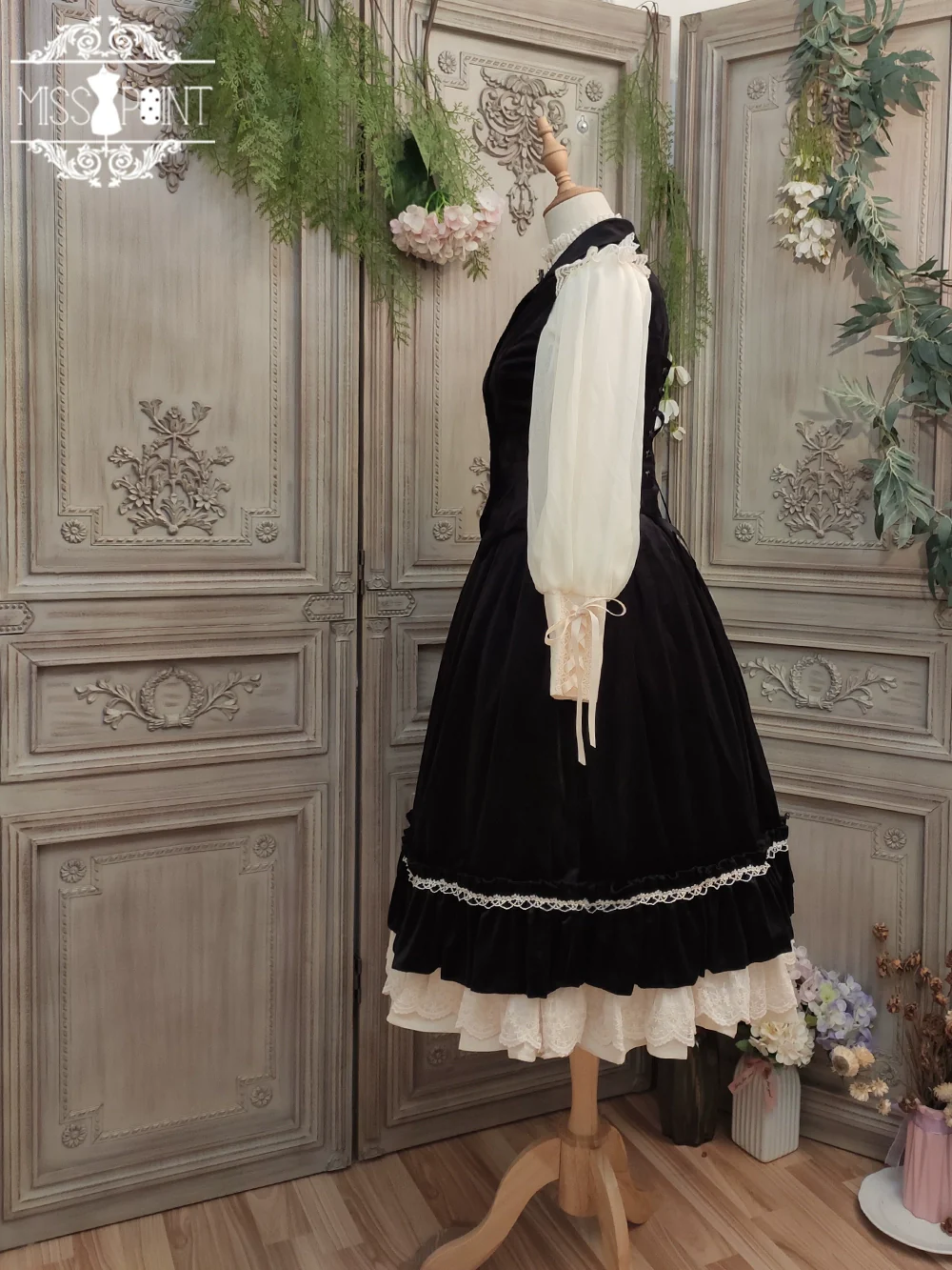 Rose Doll - Retro Lolita Vest Velvet Lolita Waistcoat - Image 47